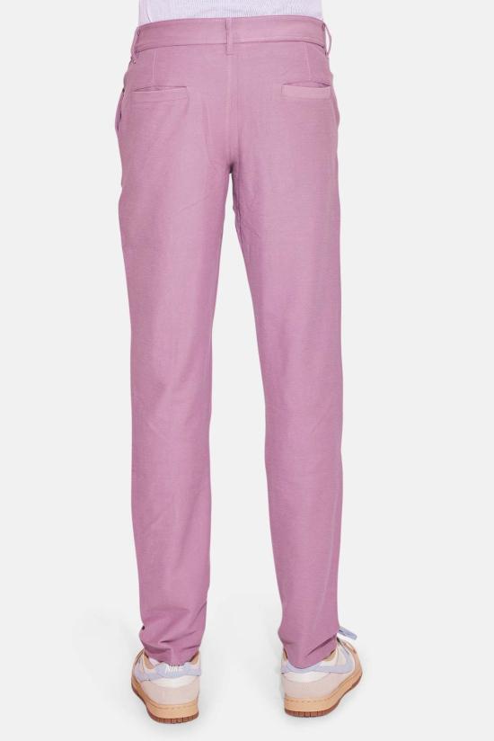  블루&크림 데님 팬츠 에브리데이 슬림 팬츠 퍼플 - BLUE&CREAM