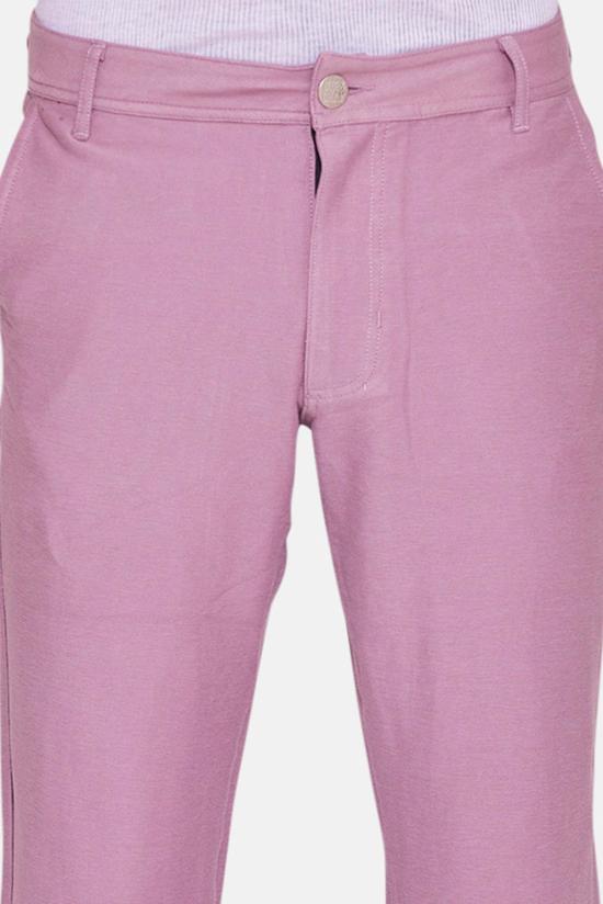  블루&크림 데님 팬츠 에브리데이 슬림 팬츠 퍼플 - BLUE&CREAM