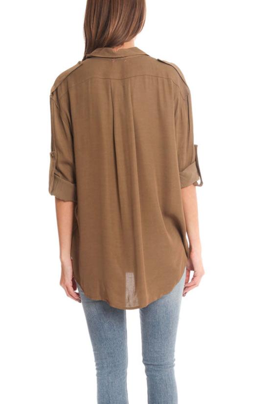  Giada Forte 셔츠 지아다 포르테 밀리터리 셔츠 밀리터리 그린 - OTHER BRANDS