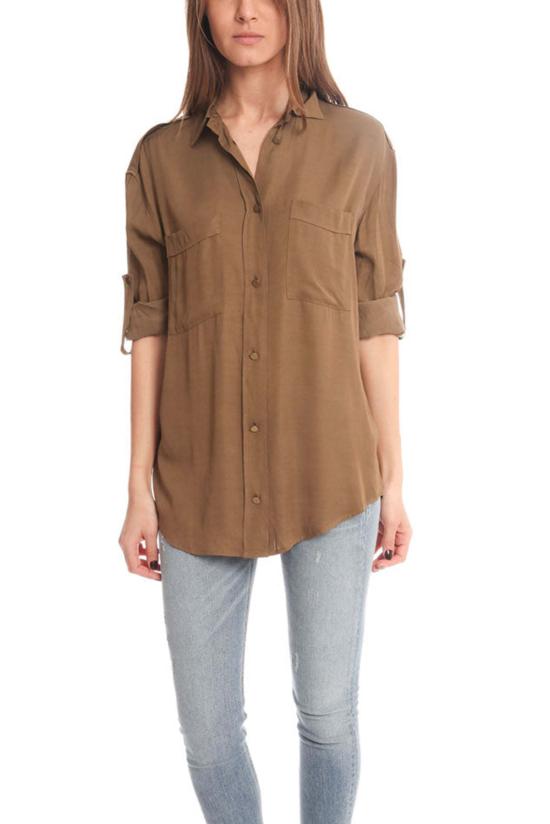  Giada Forte 셔츠 지아다 포르테 밀리터리 셔츠 밀리터리 그린