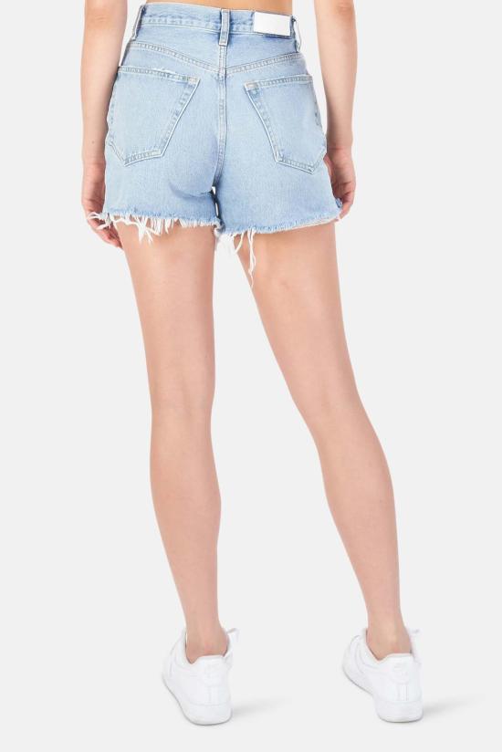  리던 데님 숏팬츠 Re/Done 50년대 컷오프 반바지 페이디드 빈티지 화이트 - RE/DONE