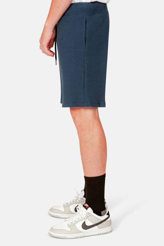  블루&크림 숏팬츠 와플 쇼트 네이비 - BLUE&CREAM