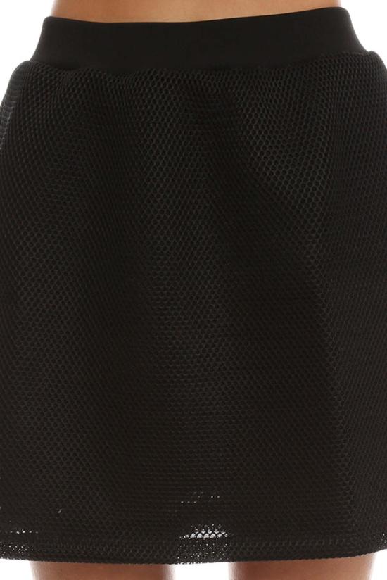  알렉산더 맥퀸 숏 스커트 볼륨 파티 스커트 블랙 - ALEXANDER MCQUEEN