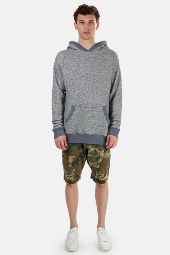  Blue&Cream 후드 티셔츠 블루&크림 풀오버 후디 네이비 - BLUE&CREAM