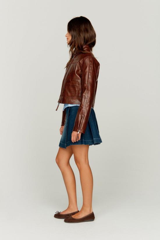  하우스오브써니 데님 스커트 하우스 오브 서니 페이드 플리츠 스커트 블루 린스 - HOUSE OF SUNNY