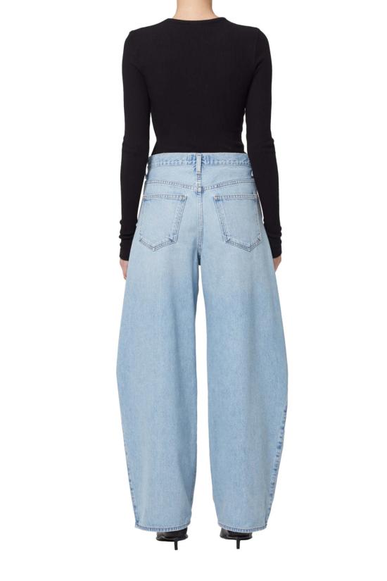  에이골디 데님 팬츠 아골드 크리스틴 진 노출 - AGOLDE