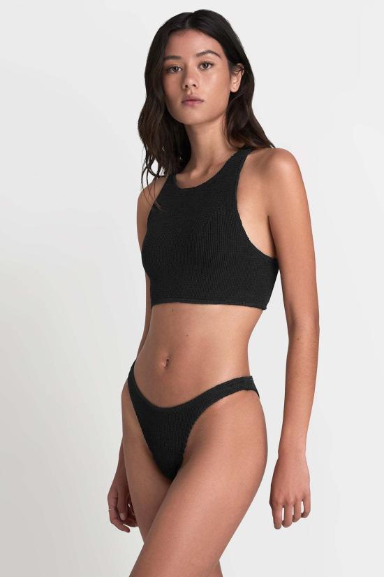  본드아이 비키니 수영복 본드 아이 시드니 크롭 블랙 - BOND EYE