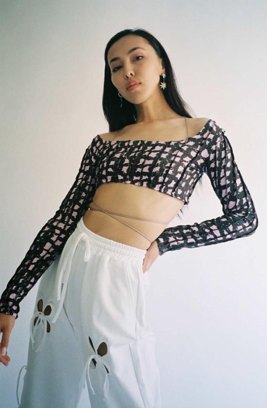  Helena Manzano 긴팔 티셔츠 헬레나 만자노 쿠에르다 탑 - OTHER BRANDS