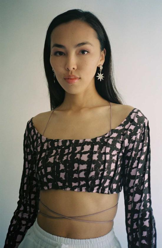  Helena Manzano 긴팔 티셔츠 헬레나 만자노 쿠에르다 탑 - OTHER BRANDS