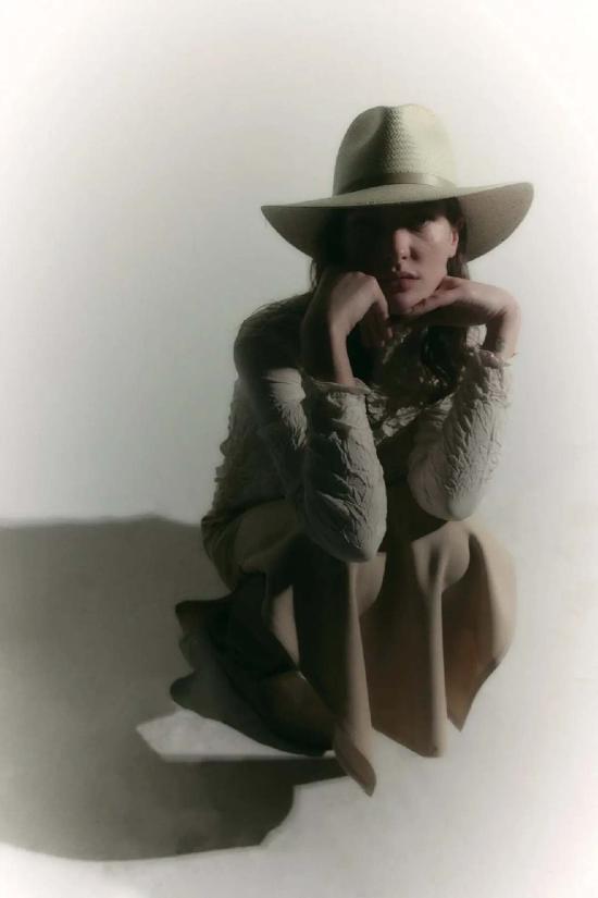  자네사레온 버킷햇 제네사 레온 시몬 햇 세이지 - JANESSA LEONE