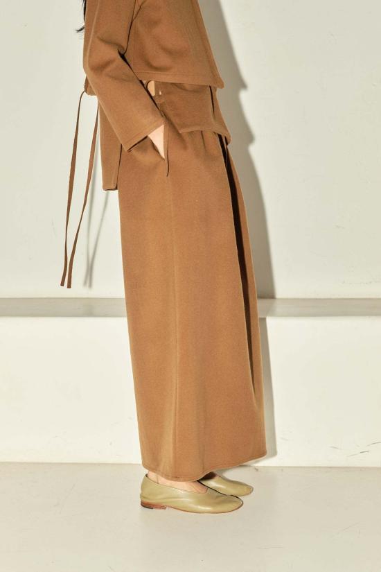  다두라 롱 스커트 다투라 브러시드 울 노바 스커트 아벨라나 - DATURA