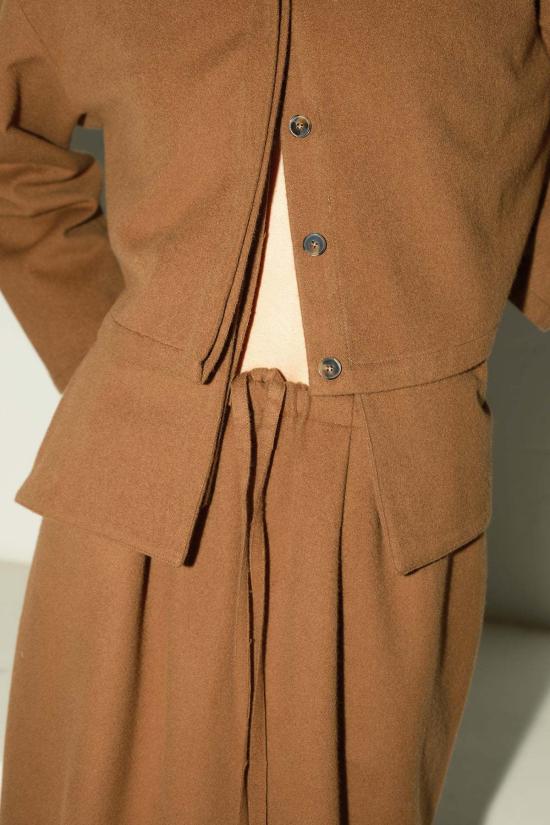  다두라 롱 스커트 다투라 브러시드 울 노바 스커트 아벨라나 - DATURA