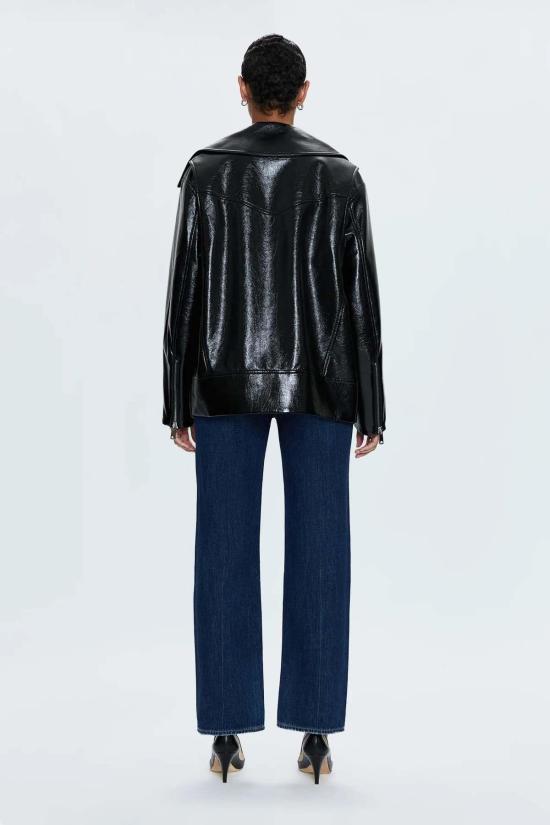  피스톨라 가죽 자켓 위노나 재킷 블랙 - PISTOLA