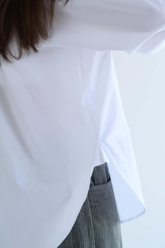  소피 드후레 셔츠 소피 도르 브릿 셔츠 화이트 팝린 - SOFIE D'HOORE
