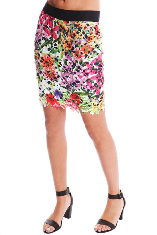  Roseanna 숏 스커트 Berlin Jupe Fleuri 스커트 멀티 - OTHER BRANDS