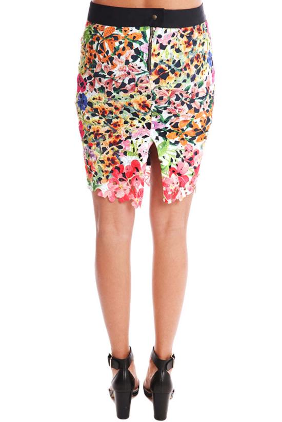  Roseanna 숏 스커트 Berlin Jupe Fleuri 스커트 멀티 - OTHER BRANDS