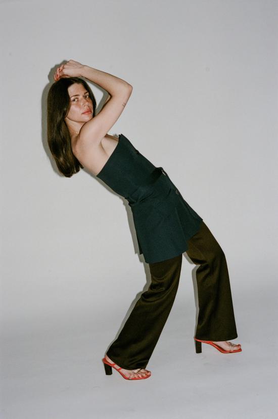  아워레가시 블라우스 Our Legacy Suit Top 팬텀 블루 - OUR LEGACY