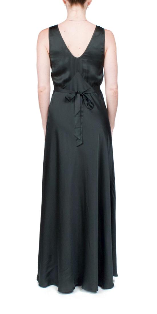  차오 루시아 롱 원피스 Ciao Lucia Reine 새틴 맥시 드레스 블랙 - CIAO LUCIA