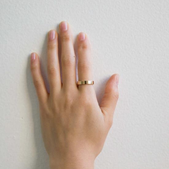  제니 권 디자인스 반지 제니 권 디자인 4mm 베이직 밴드 - JENNIE KWON DESIGNS