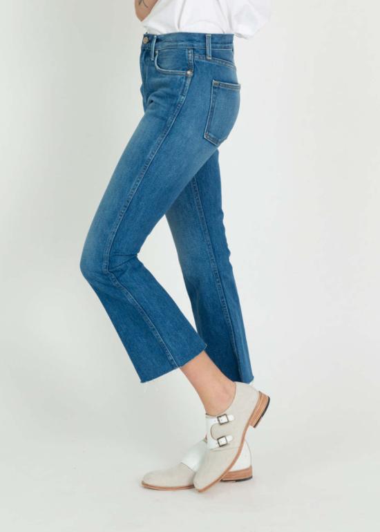  노엔드 데님 데님 팬츠 노엔드 패러 킥 플레어 진 데님 - NOEND DENIM