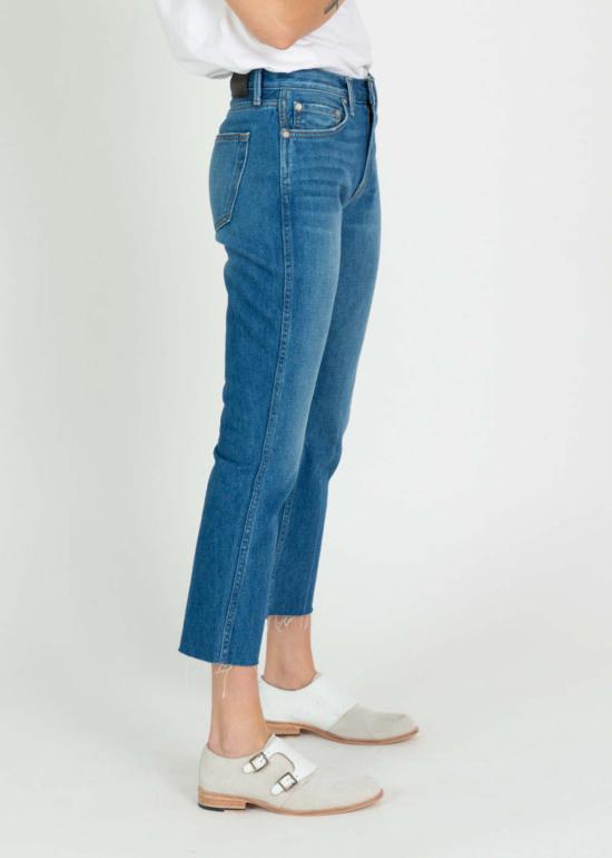  노엔드 데님 데님 팬츠 노엔드 패러 킥 플레어 진 데님 - NOEND DENIM