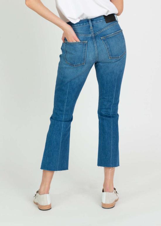  노엔드 데님 데님 팬츠 노엔드 패러 킥 플레어 진 데님 - NOEND DENIM