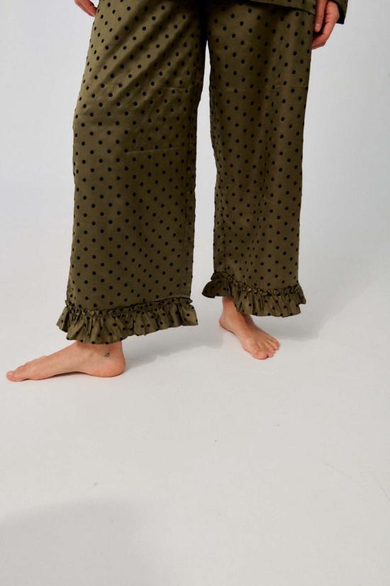  BATSHEVA 언더웨어 바체바 파자마 세트 올리브 - OTHER BRANDS