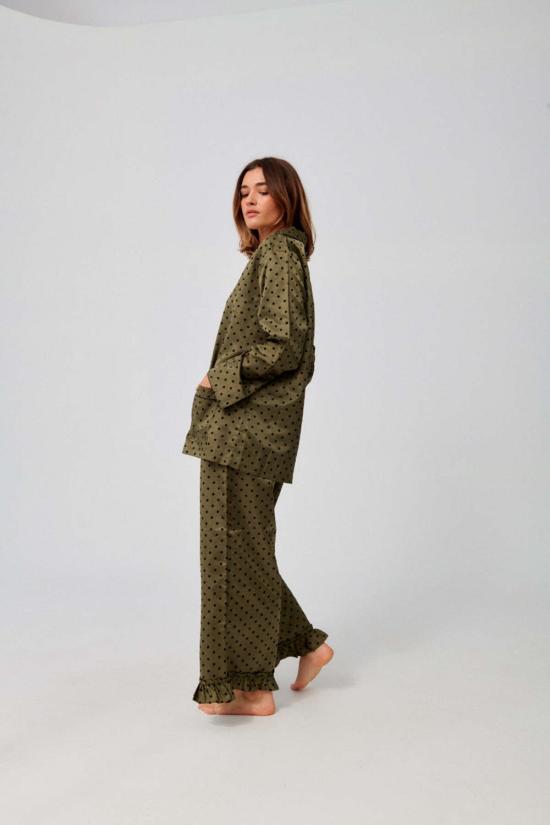  BATSHEVA 언더웨어 바체바 파자마 세트 올리브 - OTHER BRANDS