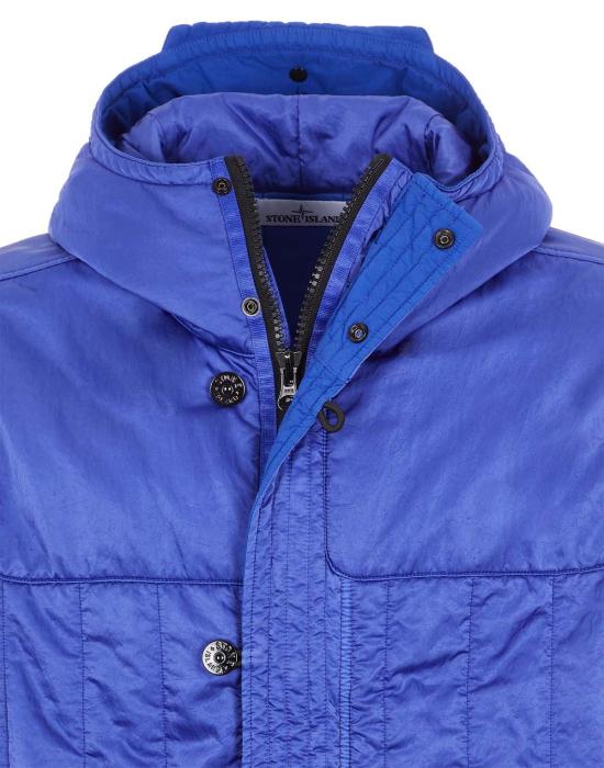  스톤 아일랜드 숏패딩 스톤아일랜드 나일론 라소 퀼팅 Tc 재킷 페리윙클 - STONE ISLAND