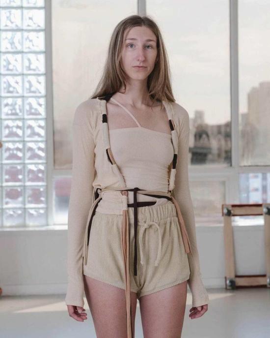  베이스레인지 가디건 Baserange 카노 카디건 핑크 Circ - BASERANGE