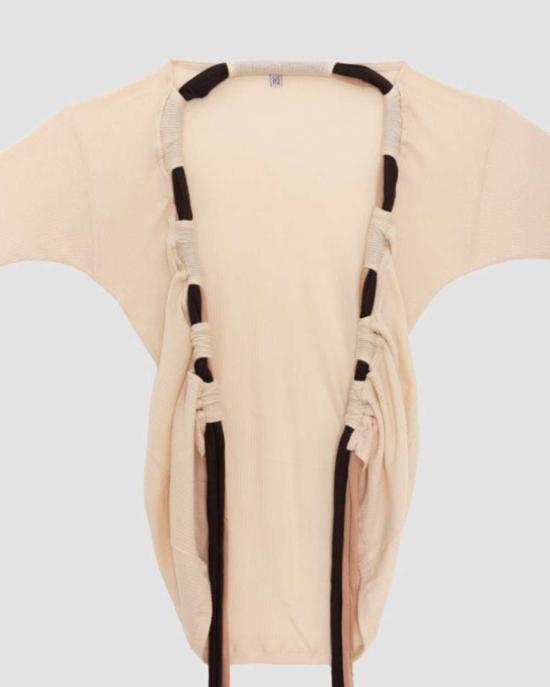  베이스레인지 가디건 Baserange 카노 카디건 핑크 Circ - BASERANGE