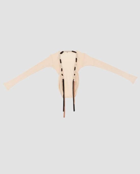  베이스레인지 가디건 Baserange 카노 카디건 핑크 Circ - BASERANGE