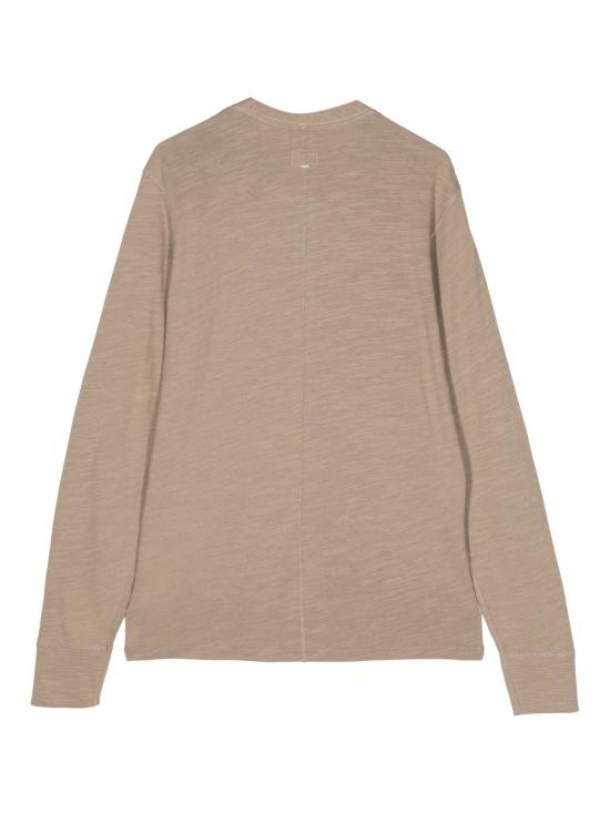  랙앤본 긴팔 티셔츠 Rag & Bone 남성용 클래식 코튼 롱슬리브 헨리 토프 - RAG & BONE