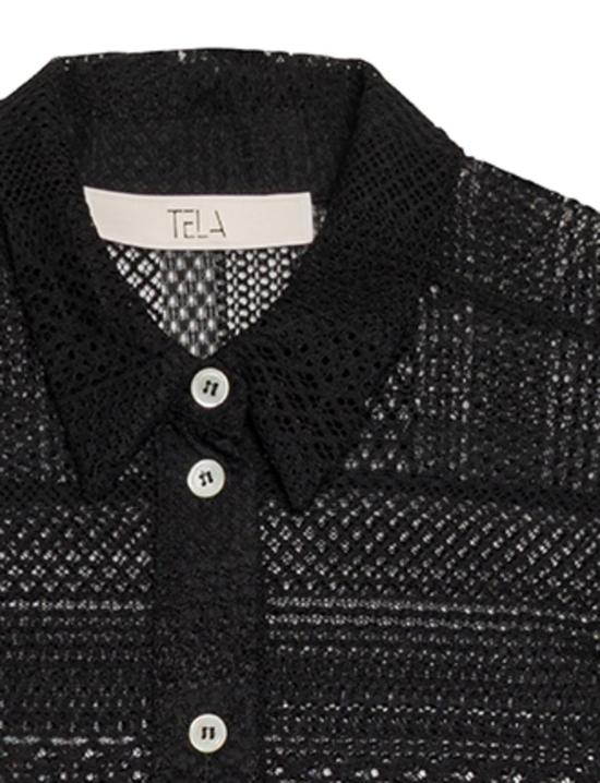  텔라 블라우스 사비나 버튼 다운 셔츠 - TELA