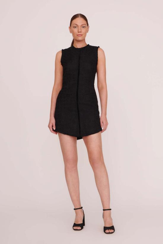  스타우드 숏 원피스 Staud 크리스탈 드레스 블랙