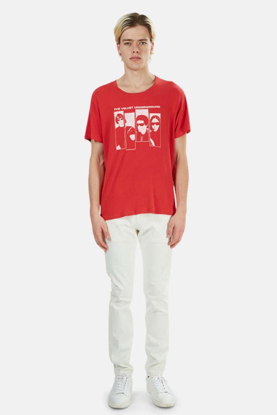  알13 데님 팬츠 R13 스케이트 진 린스드 화이트 - R13