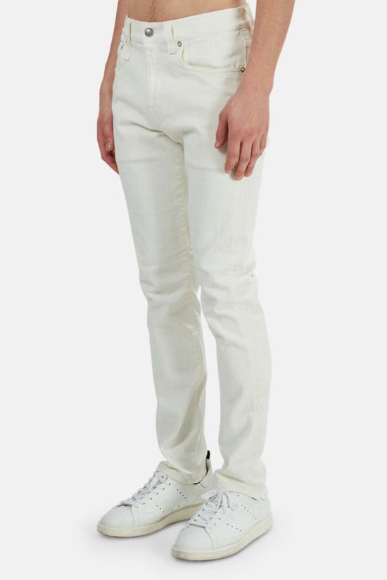  알13 데님 팬츠 R13 스케이트 진 린스드 화이트 - R13