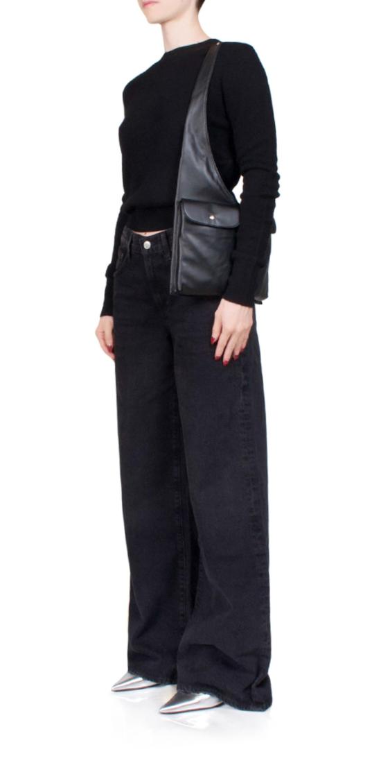  에이골디 데님 팬츠 아골드 클라라 로우 라이즈 배기 진 마스카라 - AGOLDE