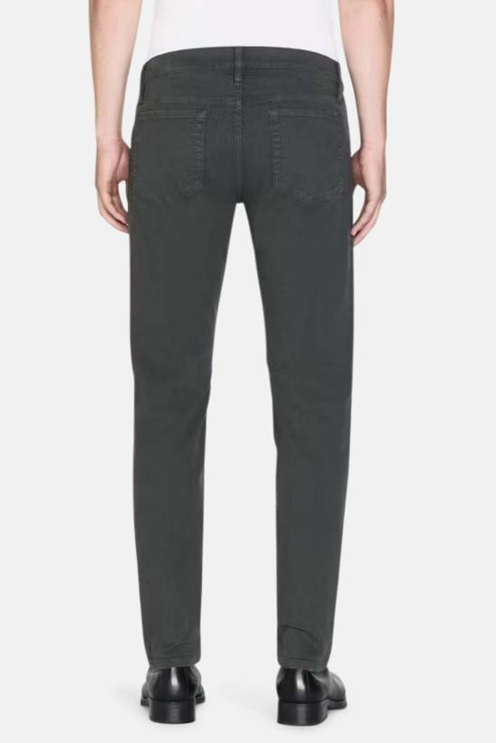  프레임 데님 팬츠 데님 L'homme 슬림 트윌 다크 차콜 - FRAME