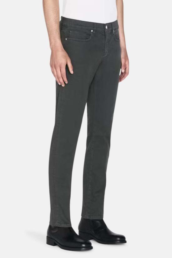  프레임 데님 팬츠 데님 L'homme 슬림 트윌 다크 차콜 - FRAME