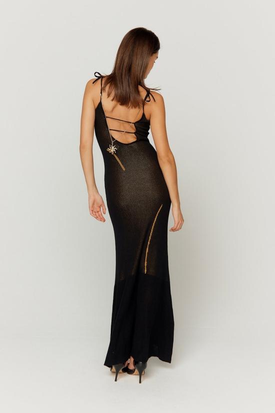  하우스오브써니 롱 원피스 하우스 오브 서니 더 스태츄 드레스 오닉스 - HOUSE OF SUNNY