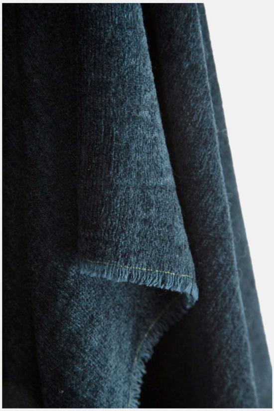  팔리에로 사르티 머플러/스카프 Faliero Sarti 피시 스카프 다크 틸 - FALIERO SARTI