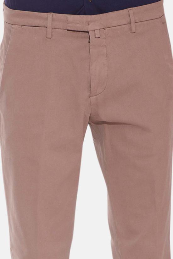  브릴리아1949 스트레이트 팬츠 브릴리아 코튼 스트레치 팬츠 커프 다크 카키 - BRIGLIA 1949