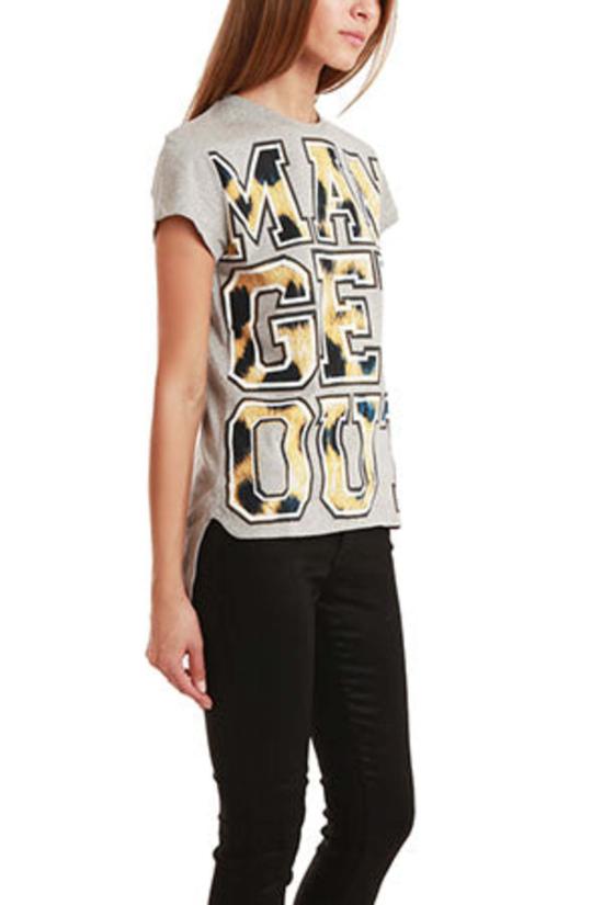  에뜨르 쎄실 반팔 티셔츠 Etre Ceclle Man Get Out Tee Grey - ETRE CECILE