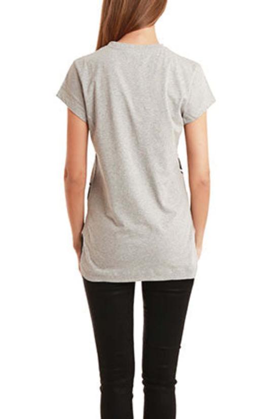 에뜨르 쎄실 반팔 티셔츠 Etre Ceclle Man Get Out Tee Grey - ETRE CECILE