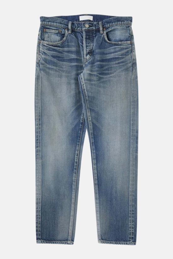  마우지 데님 팬츠 무시 버밍엄 테이퍼드 진 블루