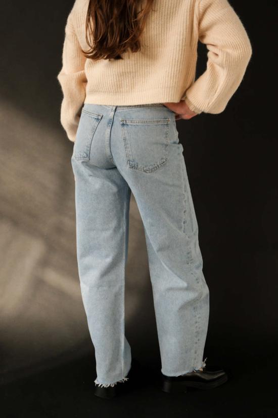  에이골디 데님 팬츠 아골드 루나 피스드 진 보이드 - AGOLDE