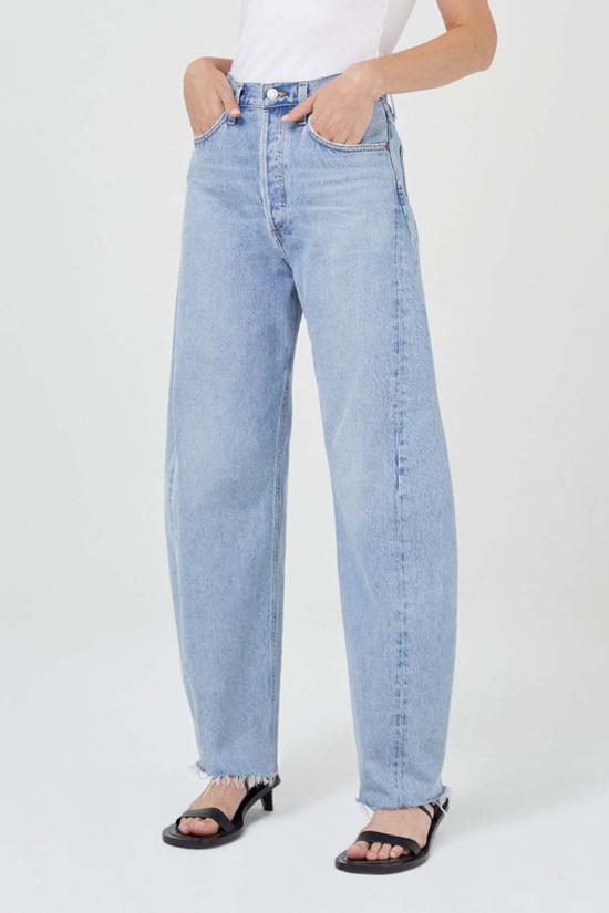  에이골디 데님 팬츠 아골드 루나 피스드 진 보이드 - AGOLDE