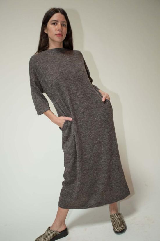  커밍 오브 에이지 뮬/슬리퍼 클로그 옐로우/블랙 스몰 깅엄 - COMING OF AGE