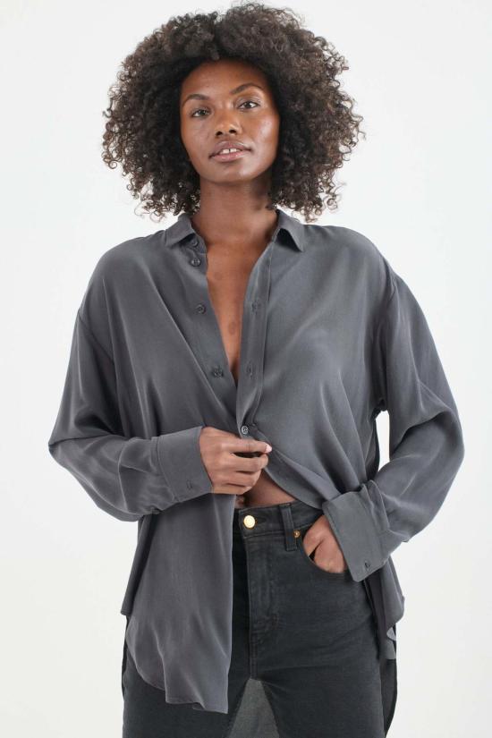  제이미 할러 데님 원피스 케니키 진 워시드 블랙 - JAMIE HALLER